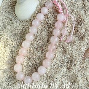 Alquimia Pink Beaded Bracelet Necklace